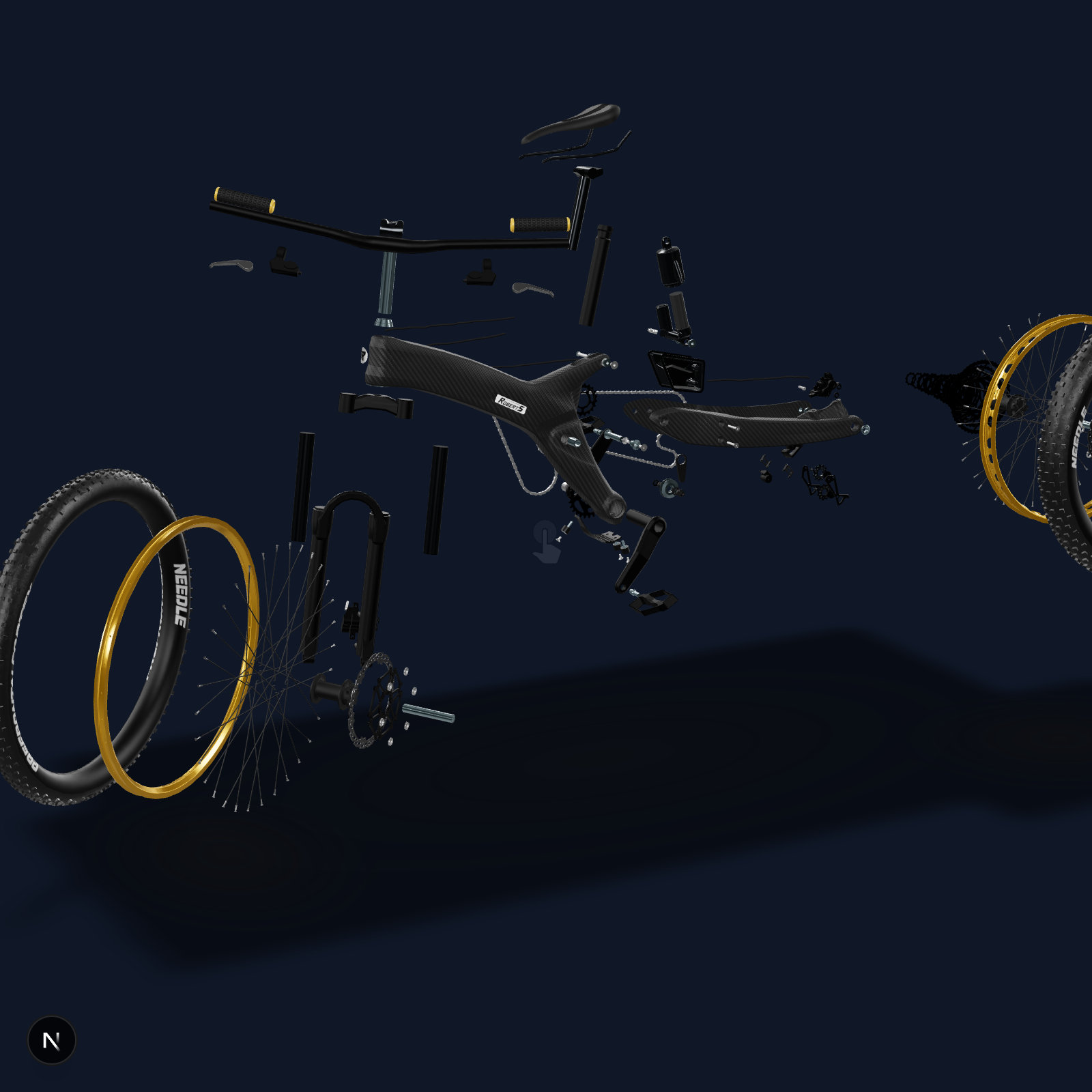 Carbon Frame Road Bike