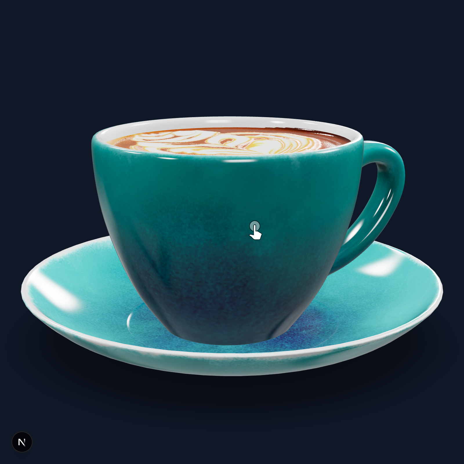Coffee Cup & Plate