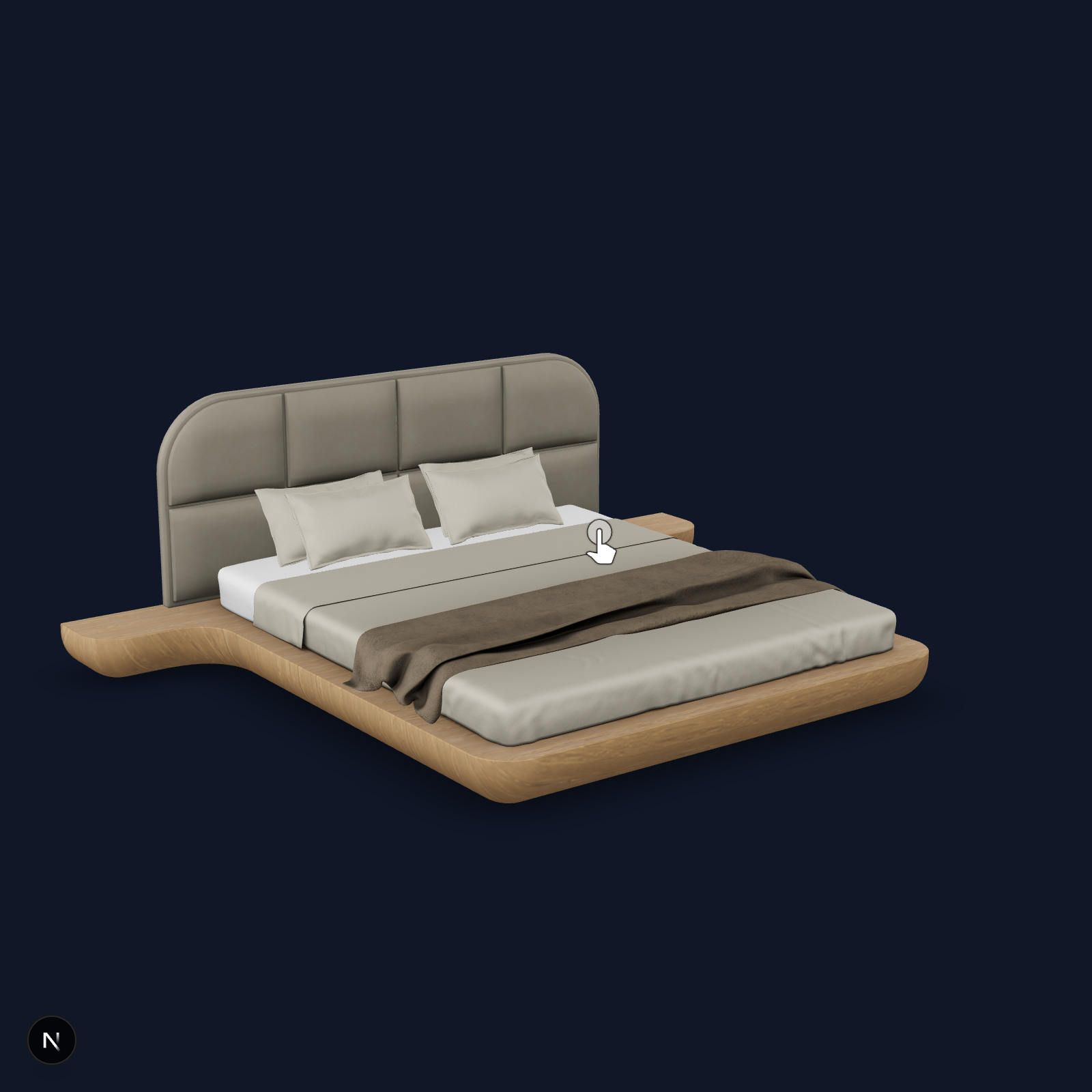 Luxury King Size Bed